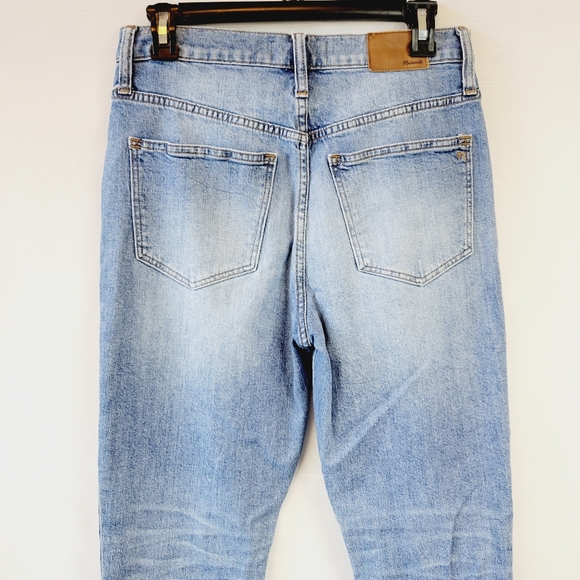 Madewell The High-Rise Slim Boy Jean size 26 Tall - Picture 10 of 14